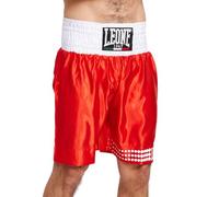 LEONE 1947, Pantaloncino Boxe, Unisex - Adulto, Rosso, M, AB737