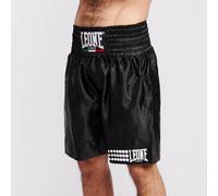 Leone 1947 Pantaloncino Boxe, Unisex, Sport di contatto - 01 (Nero/Bianco)