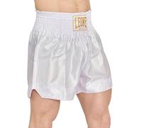 Leone1947 Pantaloncini Thaibox Basic 2 Bianco XL Uomo