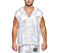 LEONE 1947, Premium Smanicato Da Ring, Unisex - Adulto, Bianco, L/XL, AB261