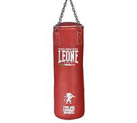 LEONE 1947, Sacco Basic Allenamento, 110x35 cm, Rosso, 30 kg, AT840