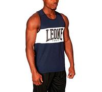 LEONE 1947 Shock AB224 Canotta Boxe SHOCK-AB224, Blu, M Unisex-Adulto