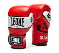 LEONE 1947, Shock Guanti Boxe, Unisex - Adulto, Rosso, 14 OZ, GN047