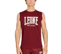 LEONE 1947 Smanicato Logo, Bordeaux, XL Uomo, ABX103