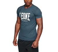 LEONE 1947, T-Shirt Logo, Uomo, Grigio, M, ABX106