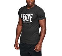LEONE 1947, T-Shirt Logo, Uomo, Nero, XS, ABX106