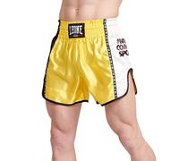 LEONE 1947 Training Pantaloncino Kick-Thai Unisex - Adulto, Giallo, AB760