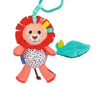 Ravensburger 4850 Play Leone, Peluche con sonaglio, Clip per Il Fissaggio, dentifricio, Giocattolo per Bambini a Partire da 0 Mesi, Colore Rosa, 2004850