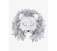 Leone Bianco - Maschera Veneziana Originale Artigianale