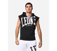 Leone Big Logo M - Felpa - Uomo - Nero nd_XL