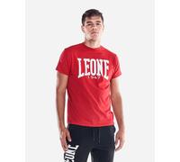 Leone Big Logo M - T-shirt - Uomo - Rosso L