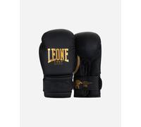 LEONE 1947 Guantoni da boxe nera&oro Boxing Synthetic Training Gloves
