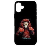 Leone Boxer, boxe, arti marziali miste, kickboxing Custodia per iPhone 16 Plus
