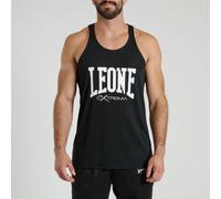 Leone Canotta Logo Nera da Uomo XL Nero