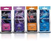 Leone - Caramelle Gommose alla Liquirizia 4 Sacchetti da 150gr assortiti: Pesci, Rotelle, Senatuer, Sukaj