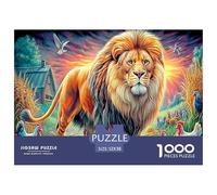 Leone colorato Puzzle 1000 Pezzi Per Adulti, Puzzle Impossibile 1000 Pezzi Gioco Di Sfida Intellettuale Puzzle 52x38cm/1000pcs