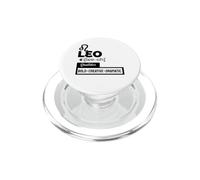 Leone compleanno segno zodiacale uomini e donne Leo amore divertente leone PopSockets PopGrip per MagSafe