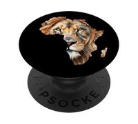 Leone d'Africa PopSockets PopGrip Adesivo