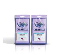 Leone dal 1857 - Caramelle Senza Zucchero Mirtillo - Caramelle gusto Mirtillo Senza Glutine e Vegane - 2 Sacchetti Caramelle Dure da 125g (2 x 125g)