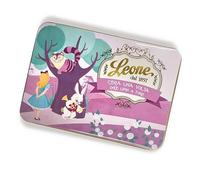 Leone dal 1857 - Latta Gelatine di Frutta Assortite - Collezione C'era una Volta - Latta Regalo Alice - Senza Glutine e Vegane - 100 gr