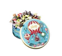 Leone dal 1857 - Latta Gelatine e Lingottini Assortiti - Caramelle e Cioccolato Leone - Edizione Limitata Natale in Mongolfiera - Latta Regalo 450 gr
