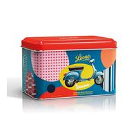 Leone dal 1857 - Latta Patiglie Leone Miste Dissetanti - Edizione Speciale Vespa - Caramelle Vegane e Senza Glutine - latta 250 gr