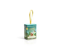 Leone dal 1857 Pastiglie Leone Miste Dissetanti, Lattina Appendibile, Idea Regalo Natale, Design Azzurra Nidi, 1 x 30g - Dolci Scrigni Incantati