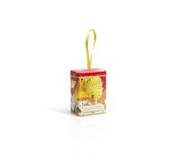 Leone dal 1857 Pastiglie Leone Miste Dissetanti, Lattina Appendibile, Idea Regalo Natale, Design Rossa Grammofono, 1 x 30g - Dolci Scrigni Incantati