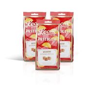 Leone dal 1857 - Sacchetto Pastiglie Leone Negroni - Sacchetto Caramelle Leone Gusto Negroni Senza Glutine e Vegane - 3 sacchetti da 100g (3 x 100g)