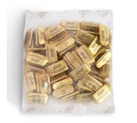 Leone dal 1857 - Sacchetto Ricarica Gianduiotti - Cioccolatini alla Nocciola - Gianduiotto Classico Leone - Senza Glutine e Vegani - 500 gr