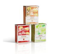 Leone dal 1857 - Tris Pastiglie Leone Spritz, Mojito, Negroni - Scatolette Caramelle Leone Cocktail - Senza Glutine e Vegane - 3 Scatolette da 27g (3 x 27g)