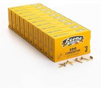 Leone Dell'Era fermacampioni n. 3 ottonati - 10 conf. da 100 pz.