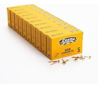 Leone Dell'Era fermacampioni n. 5 ottonati - 10 conf. da 100 pz.