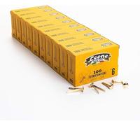 Leone Dell'Era fermacampioni n. 6 ottonati - 10 conf. da 100 pz.