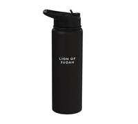 Leone Di Giuda Cristiano Minimalista Stainless Steel Insulated Water Bottle