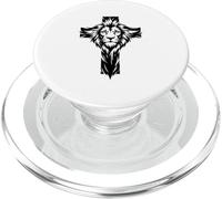 Leone di Giuda Croce Culto spirituale cristiano Religioso PopSockets PopGrip per MagSafe