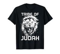 Leone di Giuda Ebraico Israelita Cristiano Ebraico YHWH Maglietta