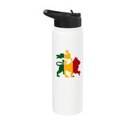 Leone di Giuda Rastafari Stainless Steel Insulated Water Bottle