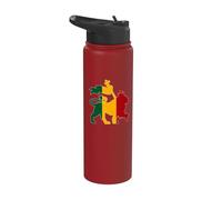 Leone di Giuda Rastafari Stainless Steel Insulated Water Bottle