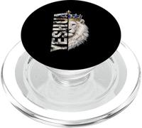 Leone di Giuda Re Gesù Figlio di Yahweh Cristiano Religioso PopSockets PopGrip per MagSafe