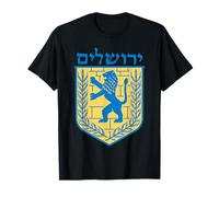 Leone di Giuda Regalo Israele Ebraico Gerusalemme Segno Ebreo Ebraico Maglietta