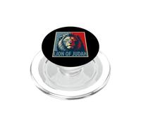 Leone di Giuda ruggente Messia Re Forza PopSockets PopGrip per MagSafe