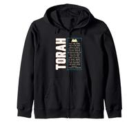 Leone di Giuda Torah Radici ebraiche Osservante Felpa con Cappuccio