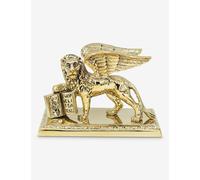 Leone di San Marco (base metallica) 002 - Decorazione veneziana per la casa in o