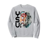 Leone E Yeshua Christian Felpa