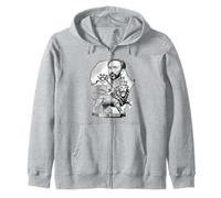 Leone etiope Giuda imperatore Haile Selassie Rasta Felpa con Cappuccio