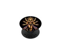 Leone Femmina Celeste Dea Mistica Fantasia Donne Ragazze PopSockets PopGrip Adesivo