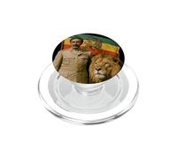 Leone Giuda imperatore etiope Haile Selassie Rasta PopSockets PopGrip per MagSafe