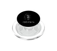 Leone Giuda Religioso Biblico Leone Ebraico Tipografia PopSockets PopGrip per MagSafe