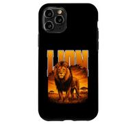 LEONE grande gatto re della savana enorme predatore gatti caccia Custodia per iPhone 11 Pro